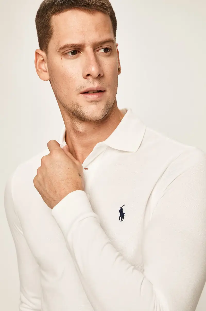 camicia a maniche lunghe Bianco miniatura 4