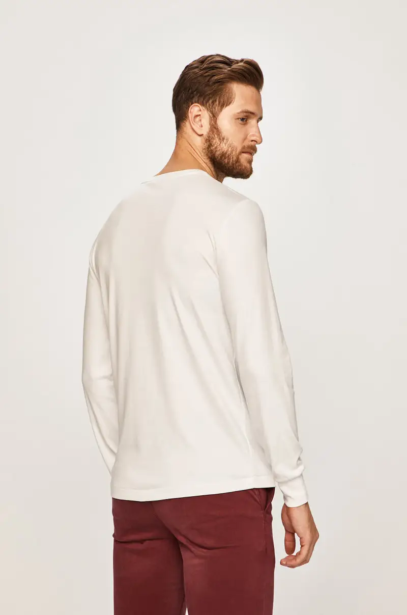 camicia a maniche lunghe Bianco miniatura 3