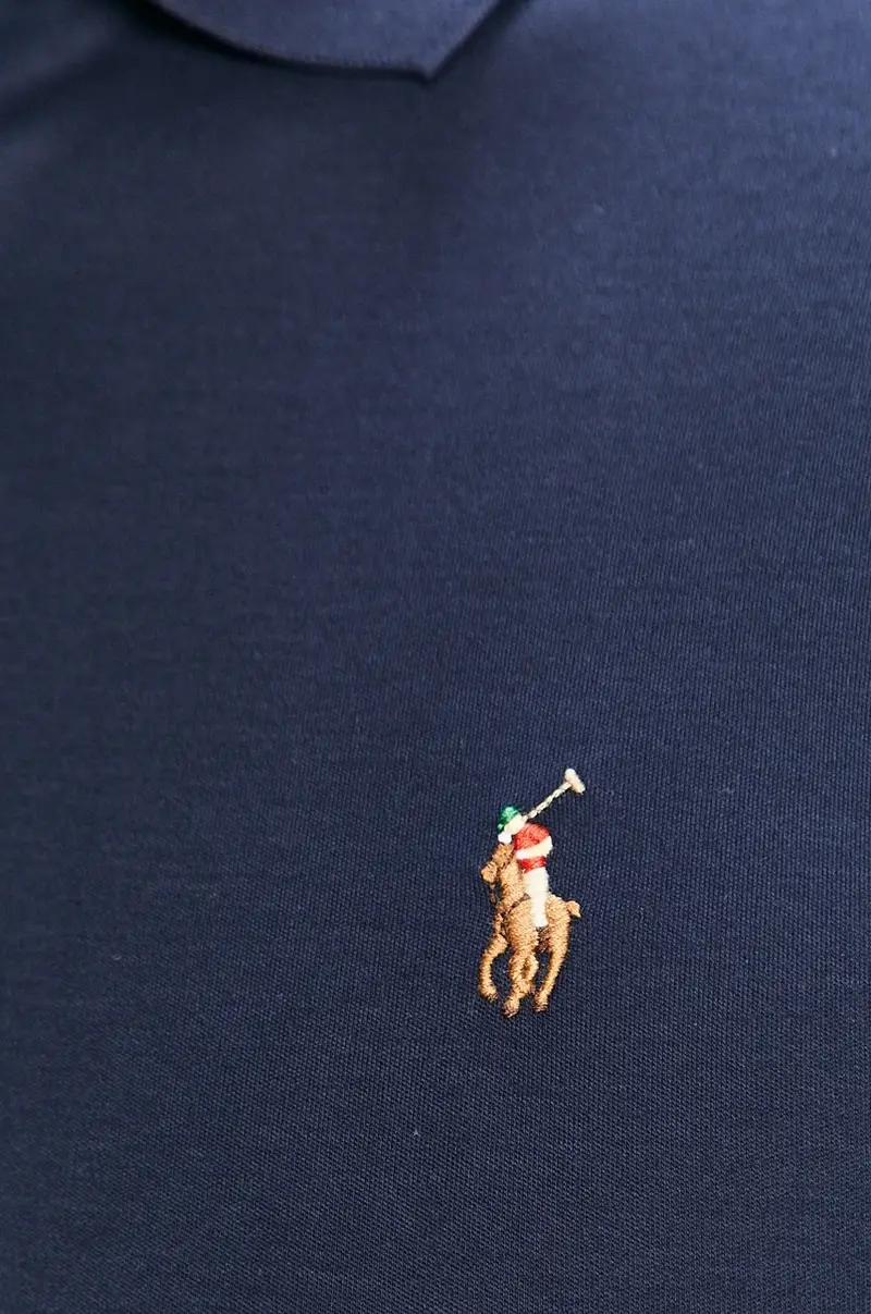 camicia a maniche lunghe Blu navy miniatura 5