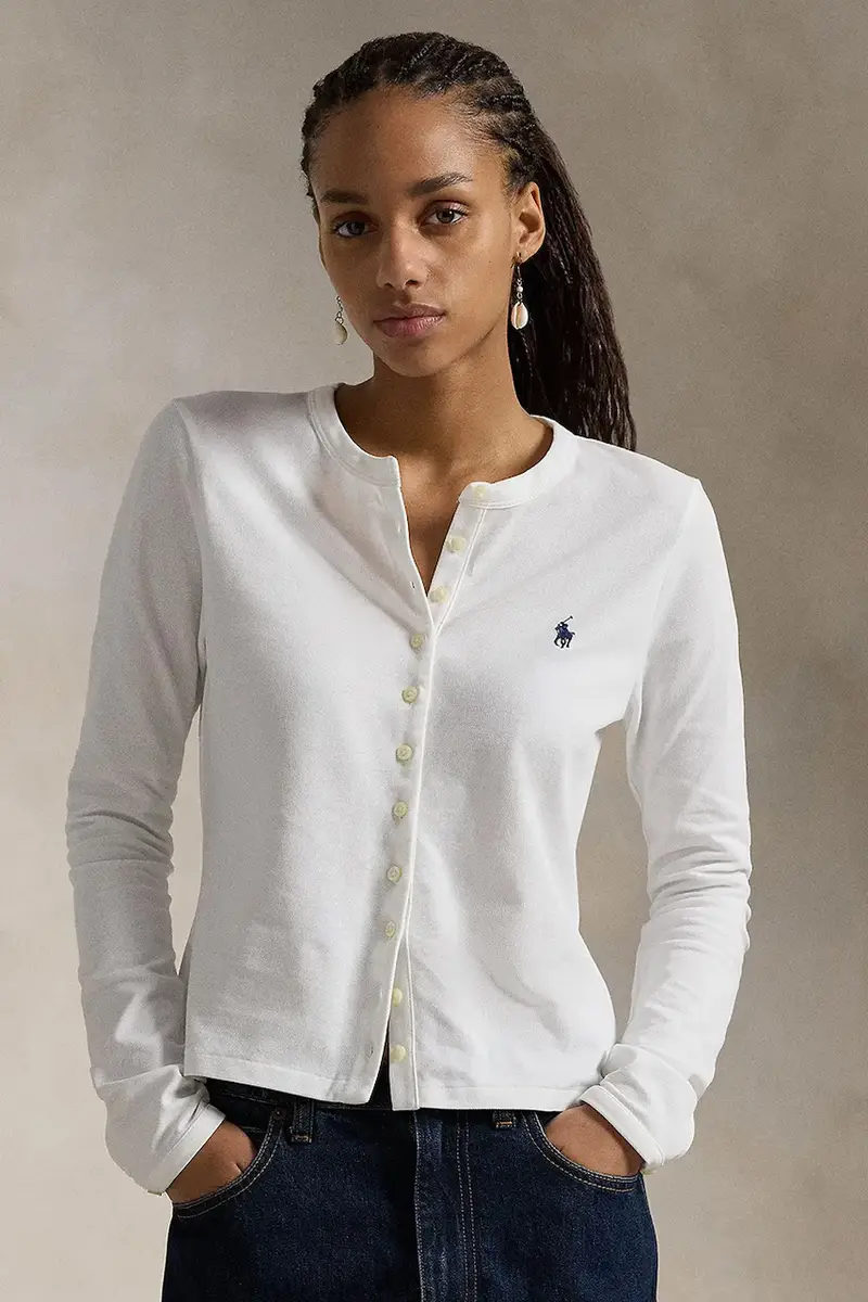 camicia a maniche lunghe donna colore nero 211941175 Bianco