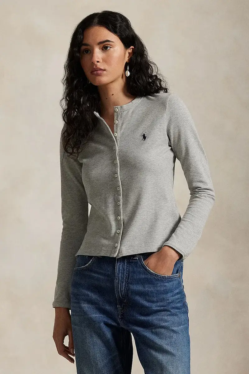 camicia a maniche lunghe donna colore nero 211941175 Grigio