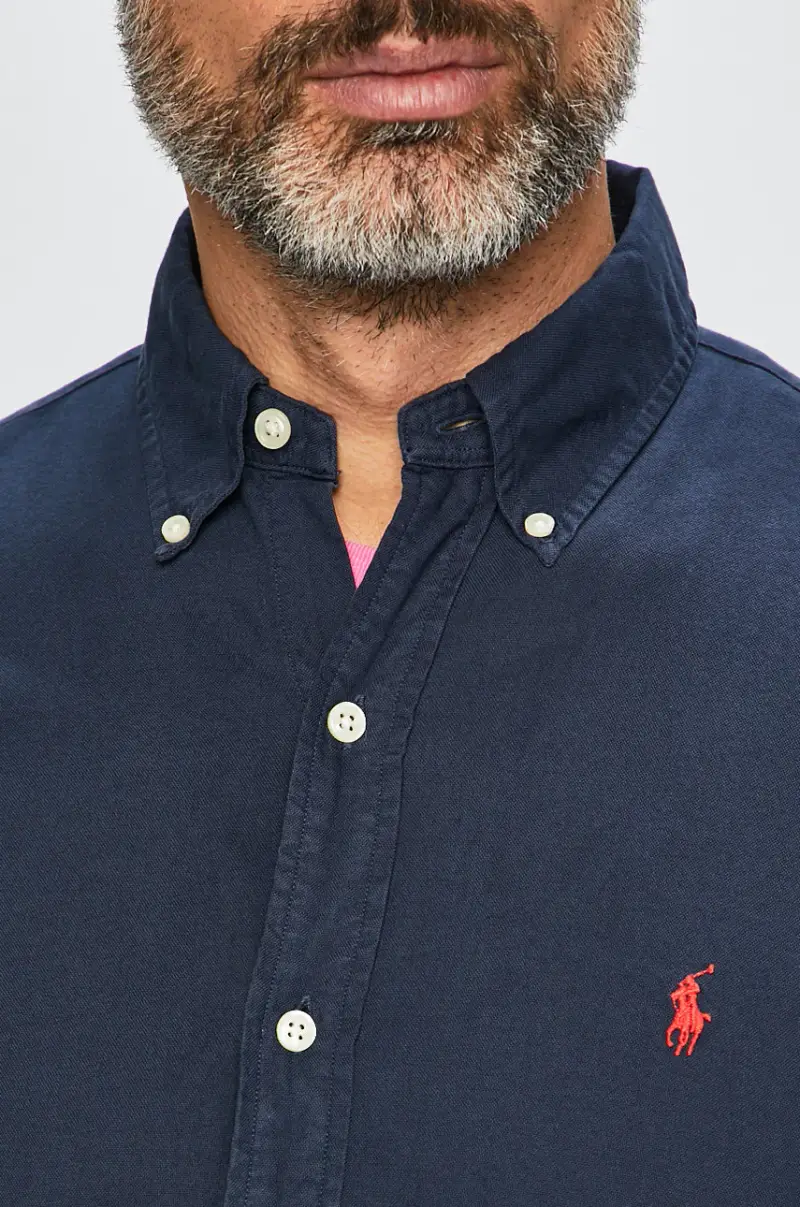 camicia Blu navy miniatura 2