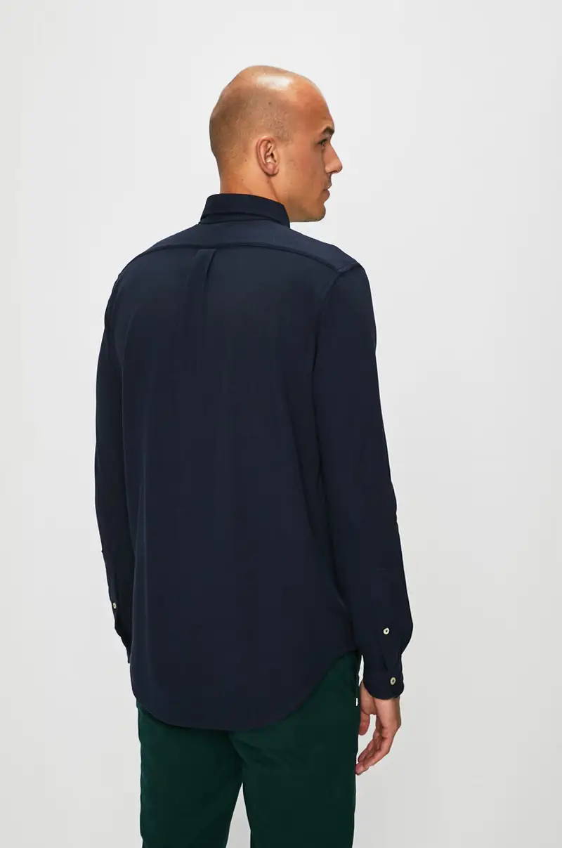 camicia Blu navy miniatura 4