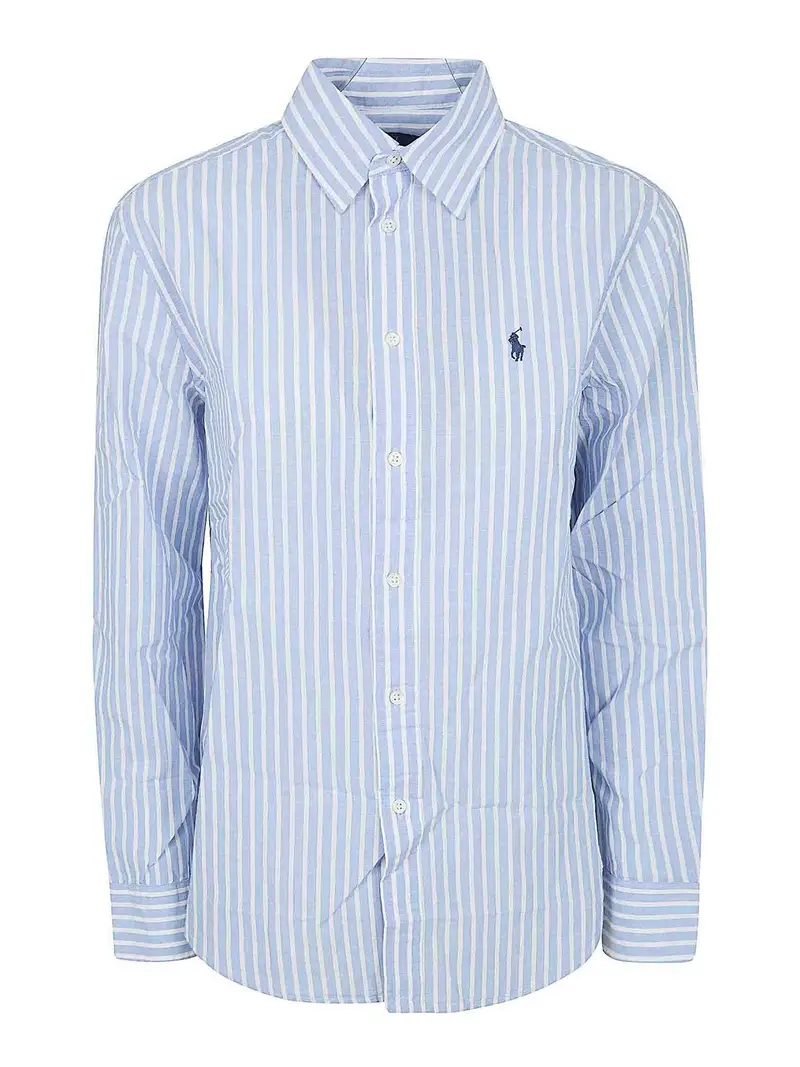 Camicia-Camicia sportiva in tessuto Bianco