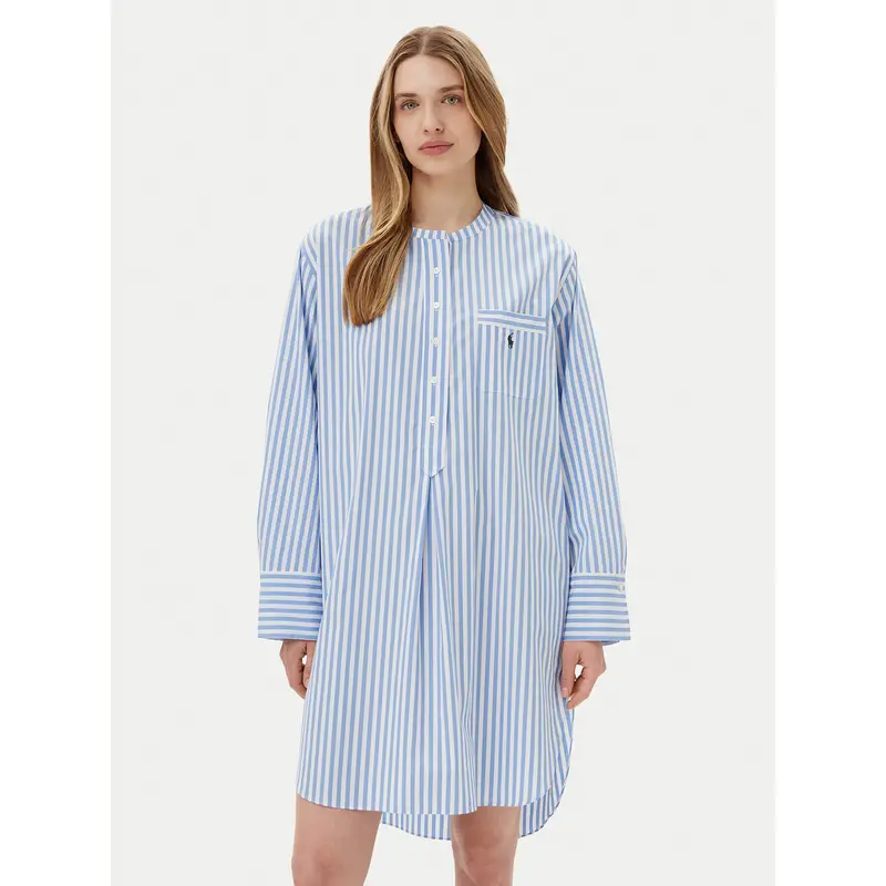 Camicia da notte 4P9005 Verde Relaxed Fit