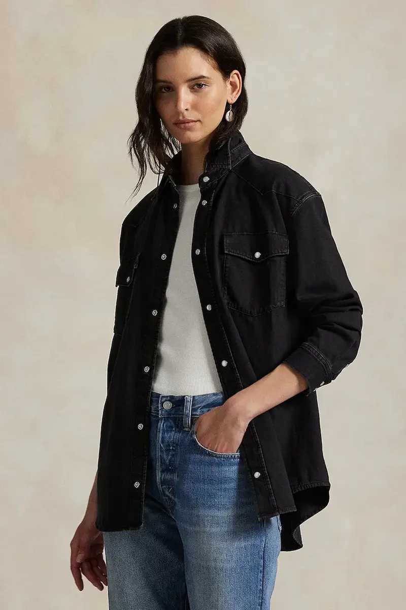 Polo Ralph Lauren Jeans Donna Nero 3636601