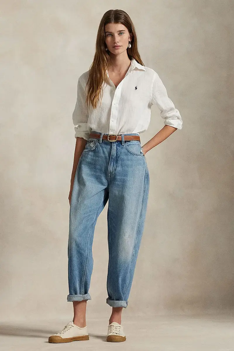 camicia di lino colore bianco 211970730 miniatura 3