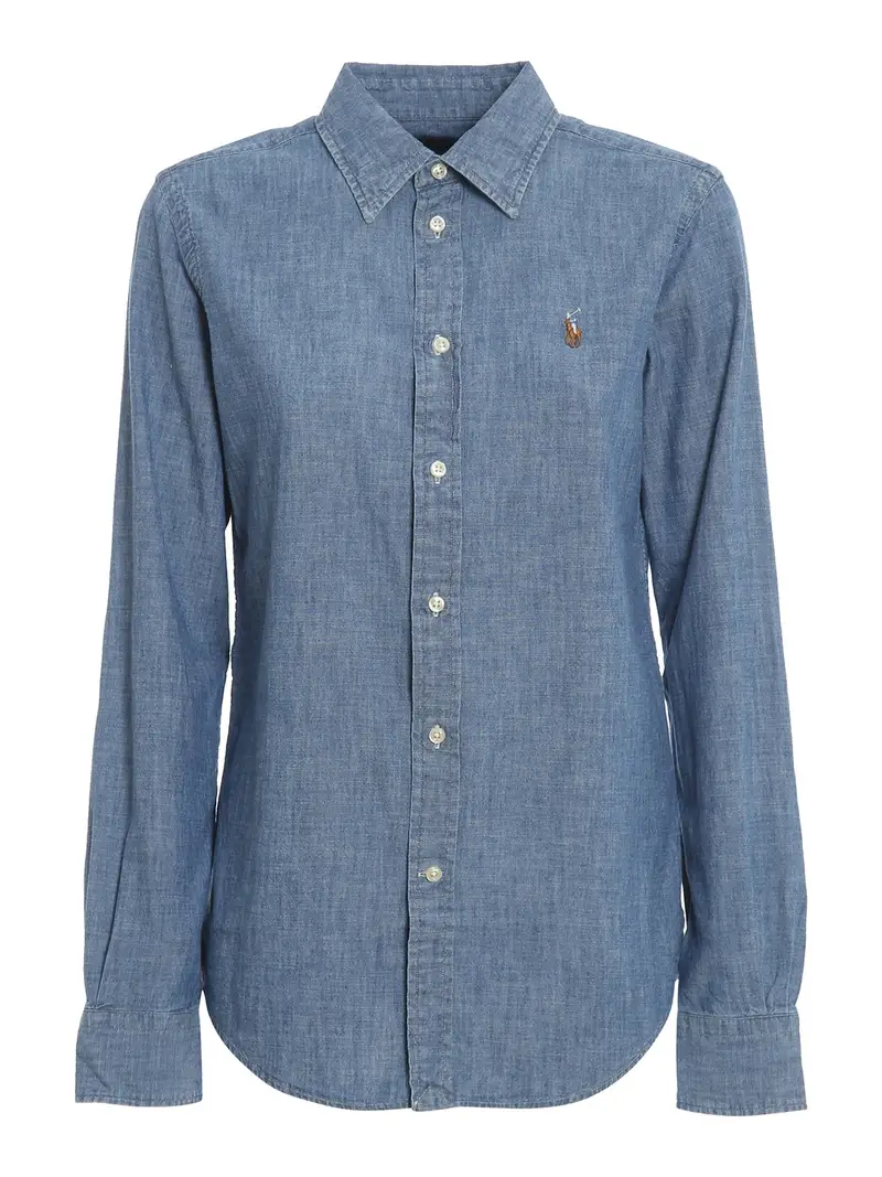 Camicia in chambray Lavaggio Medio