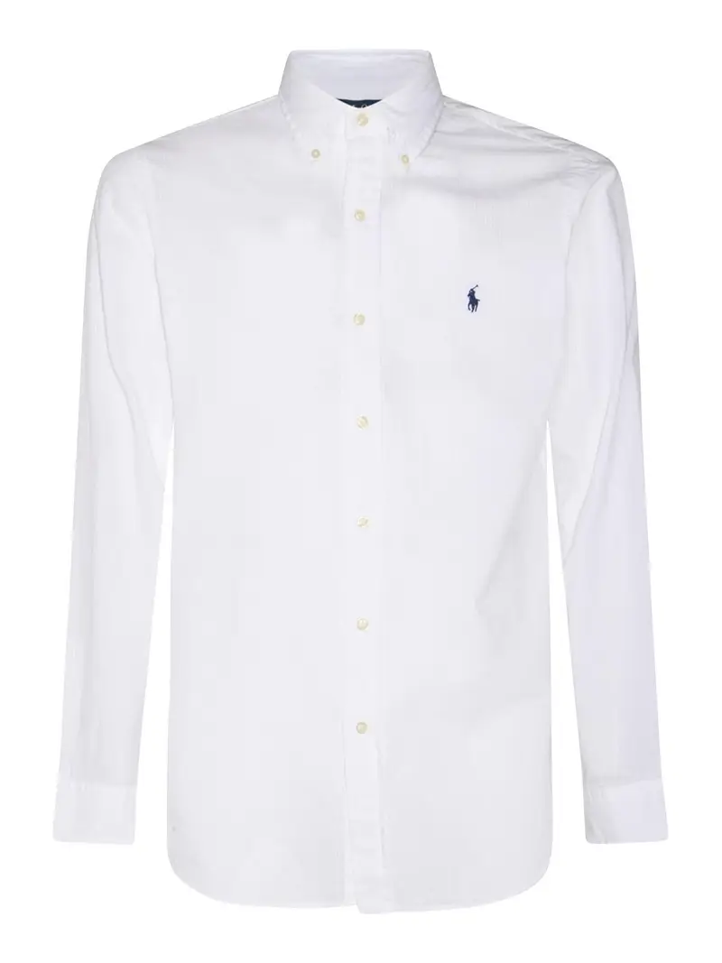 Camicia in cotone bianco