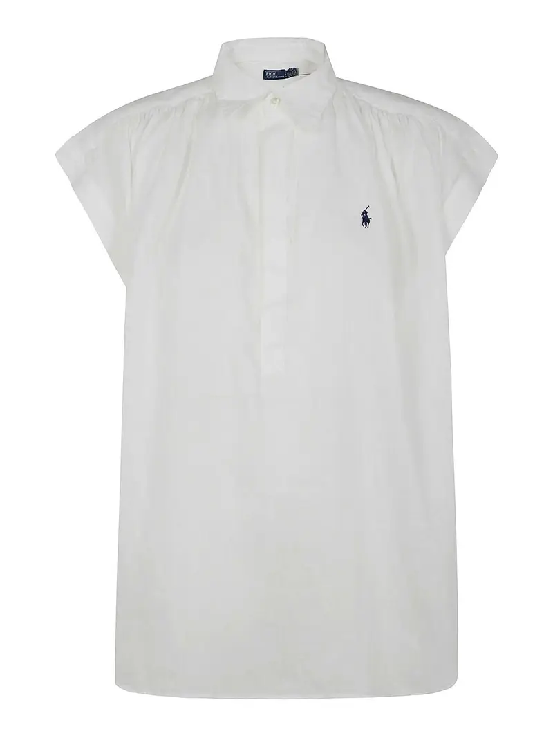Camicia in cotone Bianco