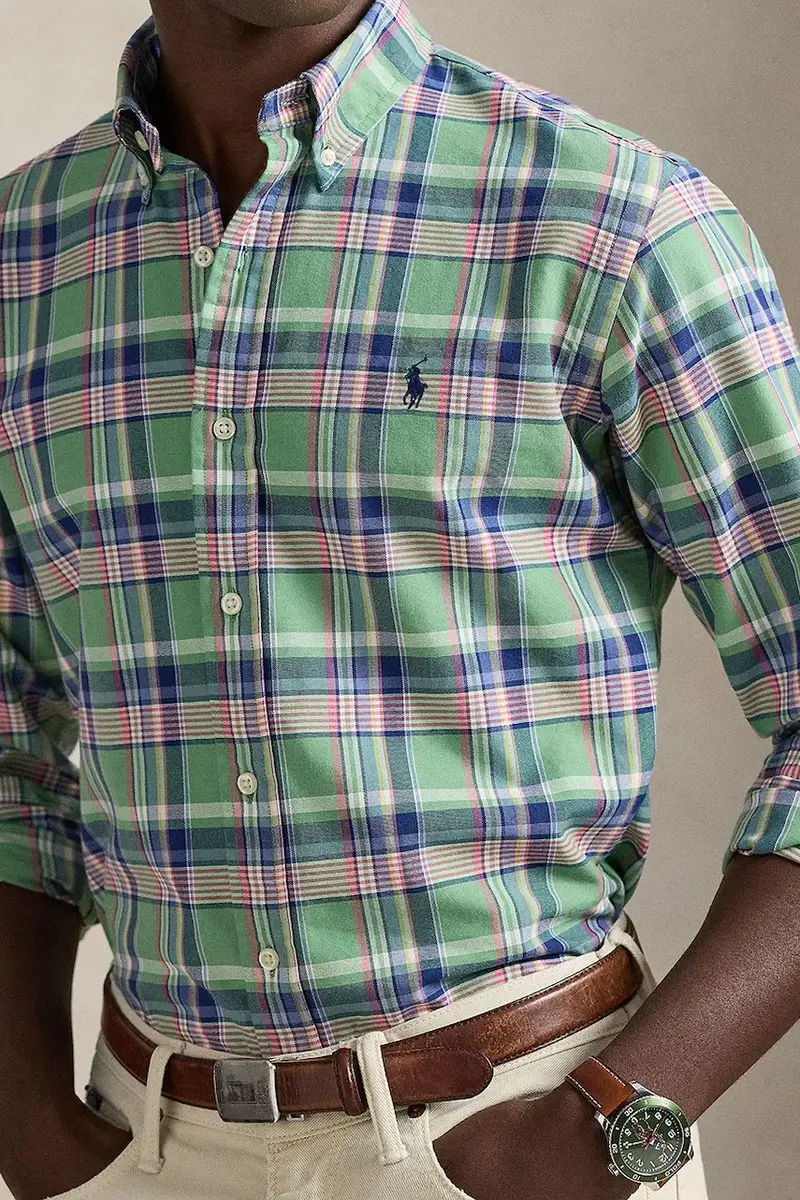 Polo Ralph Lauren Oxford Verde 3966592 miniatura 3