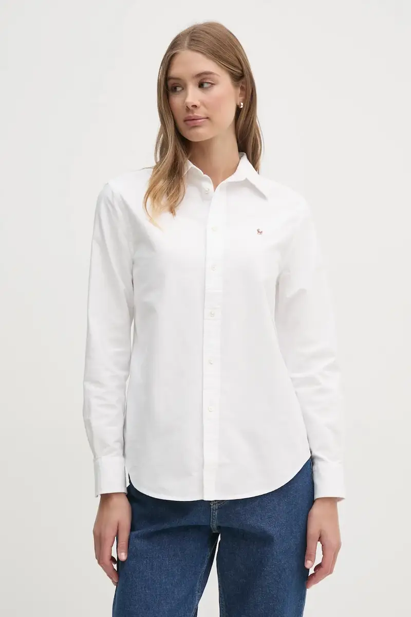 camicia in cotone donna colore bianco 211970736
