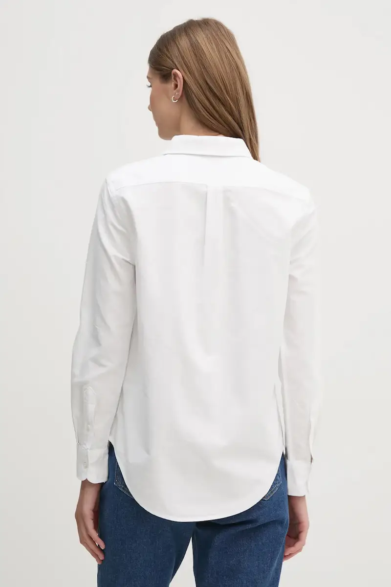 camicia in cotone donna colore bianco 211970736 miniatura 3