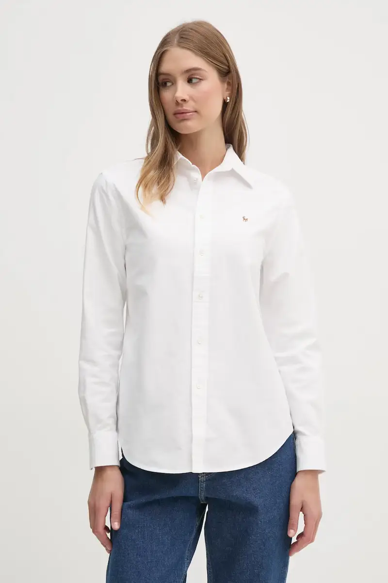 camicia in cotone donna colore bianco 211970736