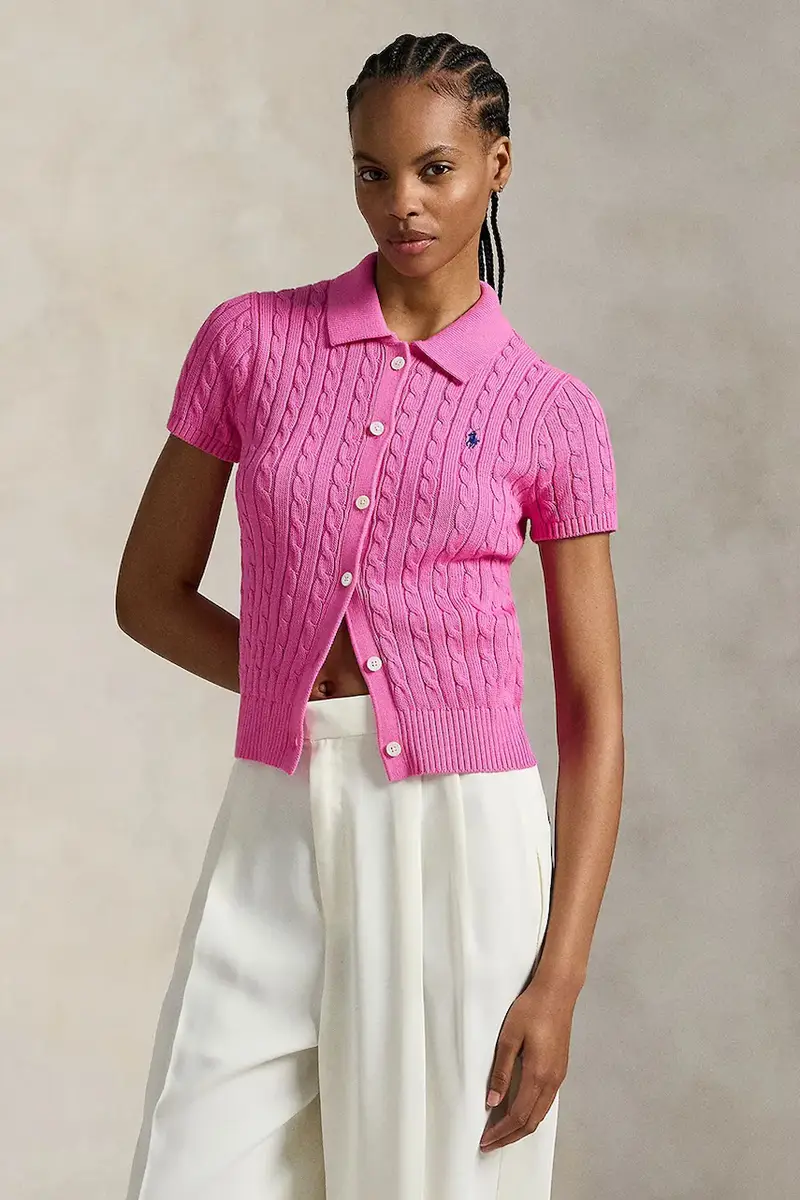 camicia in cotone donna colore rosa 211963486