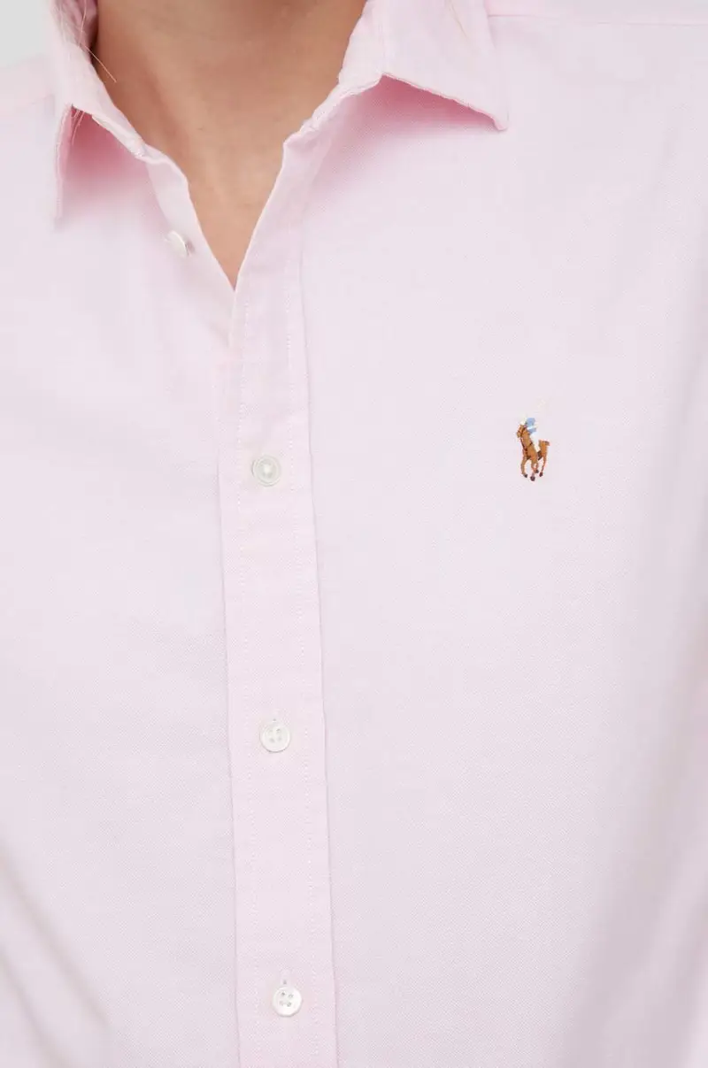 camicia in cotone donna Rosa miniatura 5