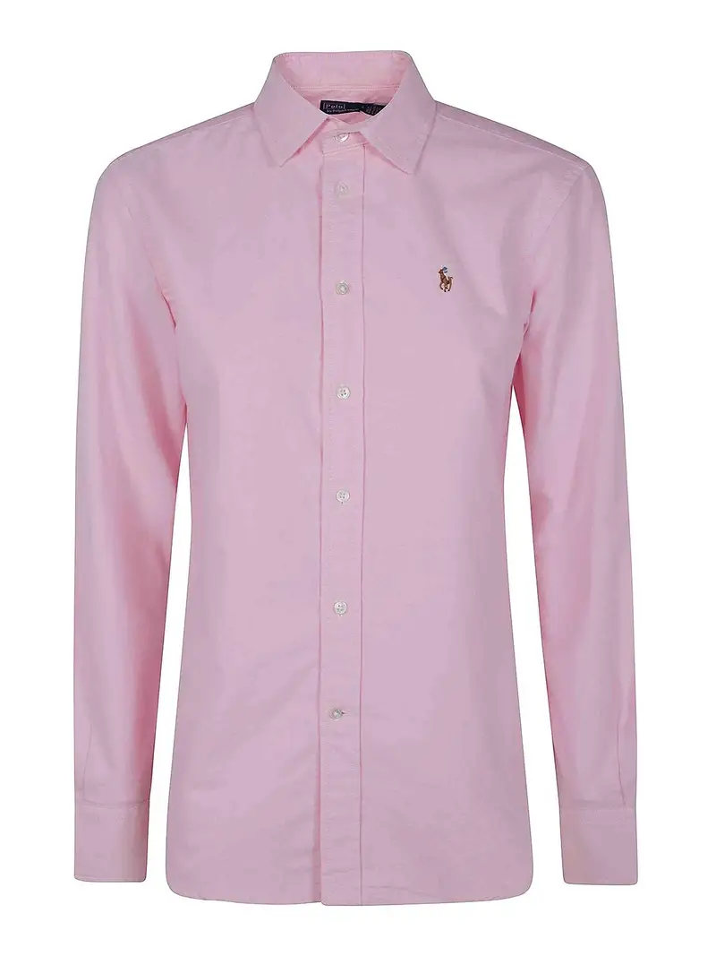 Camicia in cotone Rosa