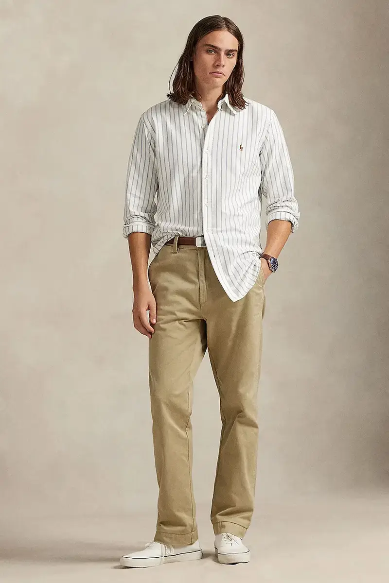 camicia in cotone uomo 710928918 Bianco miniatura 3