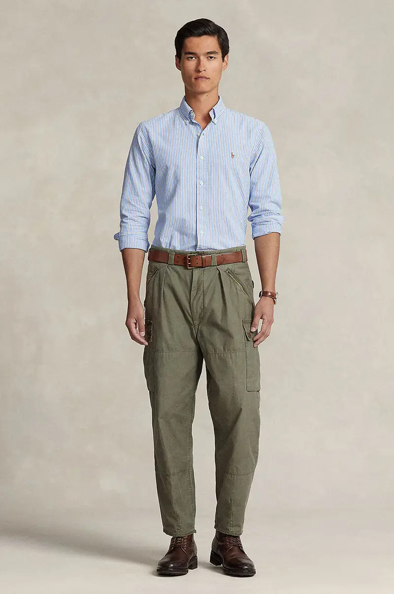 camicia in cotone uomo 710928918 Multicolore miniatura 3