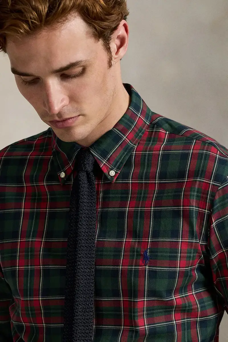 camicia in cotone uomo 710953644 Multicolore miniatura 3