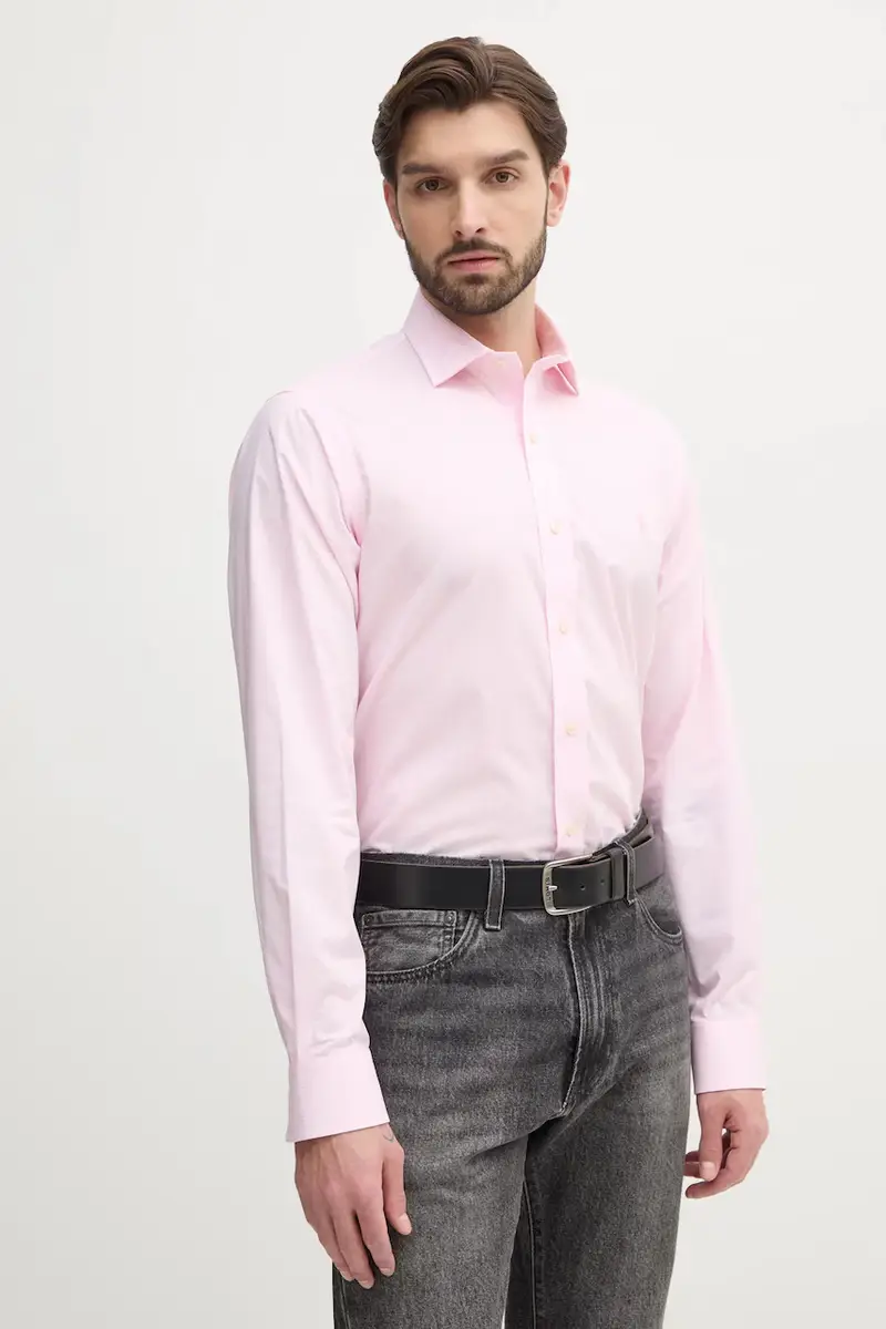 camicia in cotone uomo colore rosa 712969006