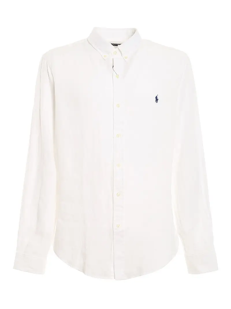 Camicia in lino Bianco