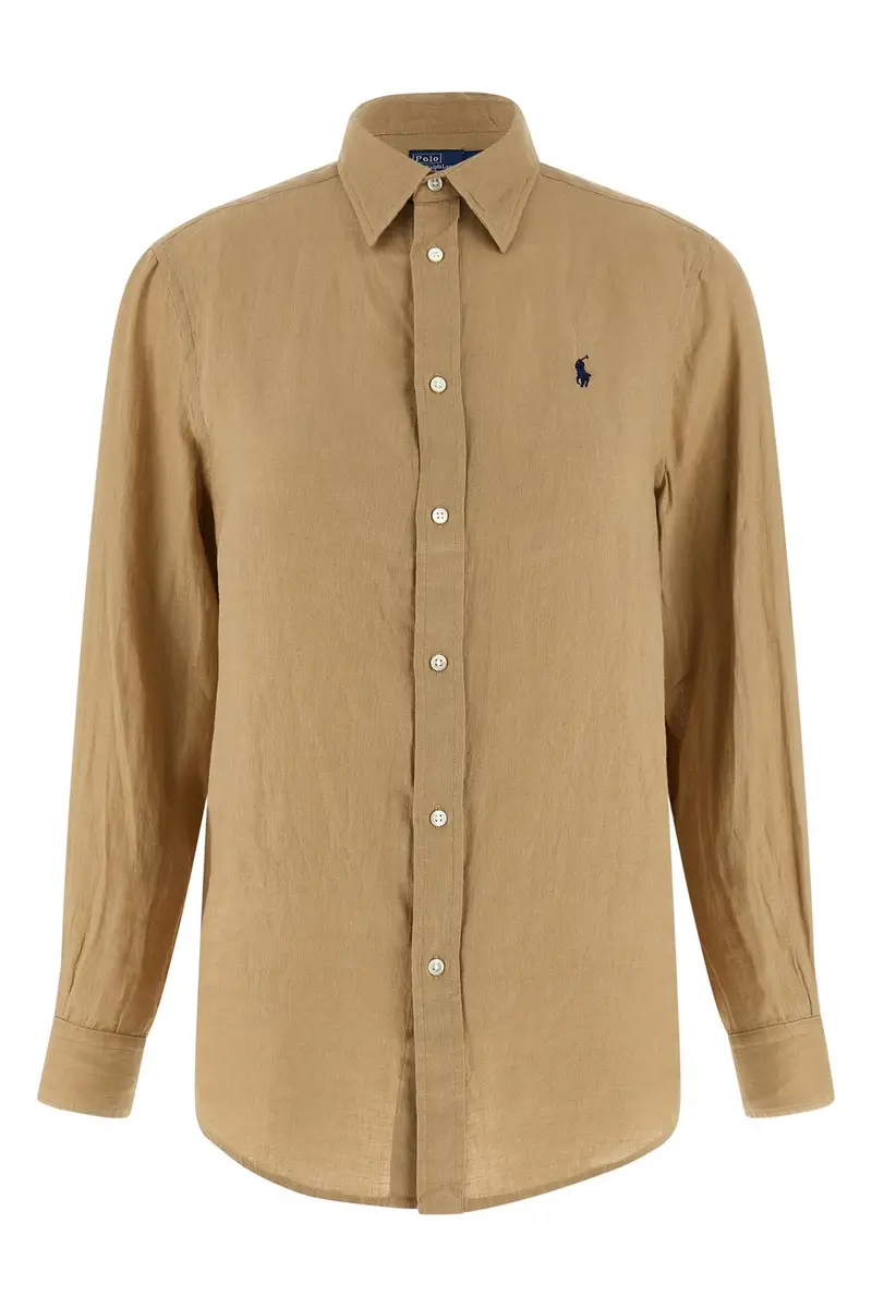 Camicia Lino Beige