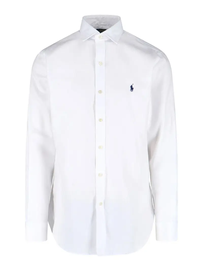 Camicia Logo Bianco