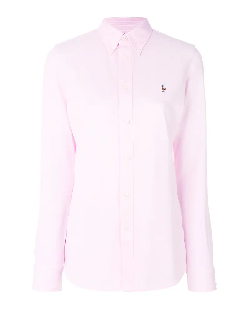 Camicia Oxford rosa b/d Rosa Chiaro