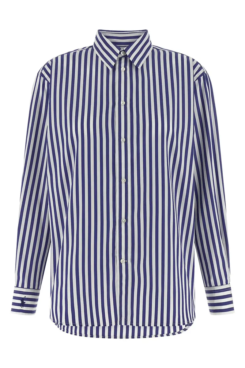 Camicia Righe Blu
