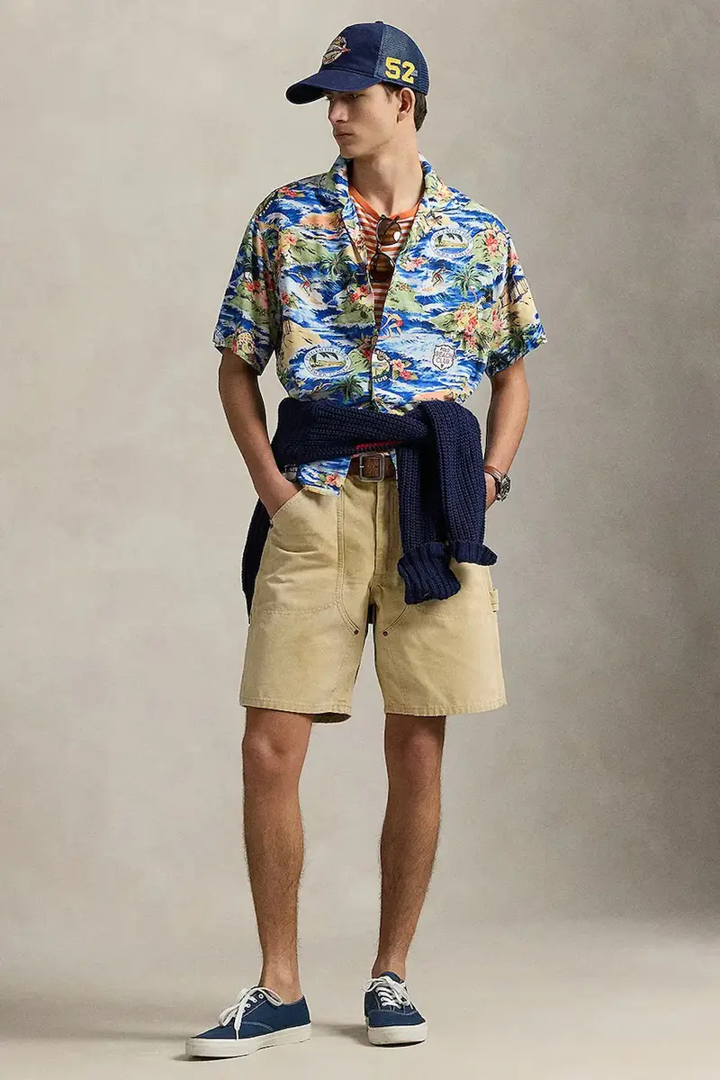 camicia Sport Shirt uomo 710964795 Multicolore miniatura 3