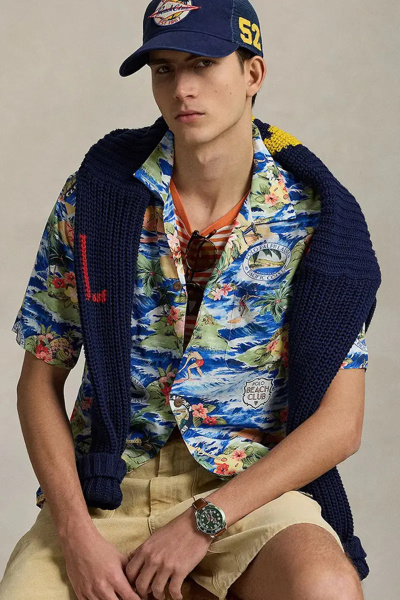 camicia Sport Shirt uomo 710964795 Multicolore miniatura 4