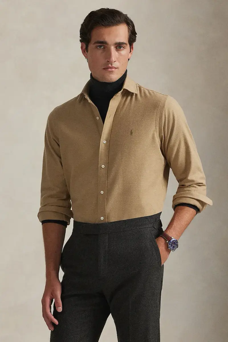 camicia uomo colore beige 710P00661