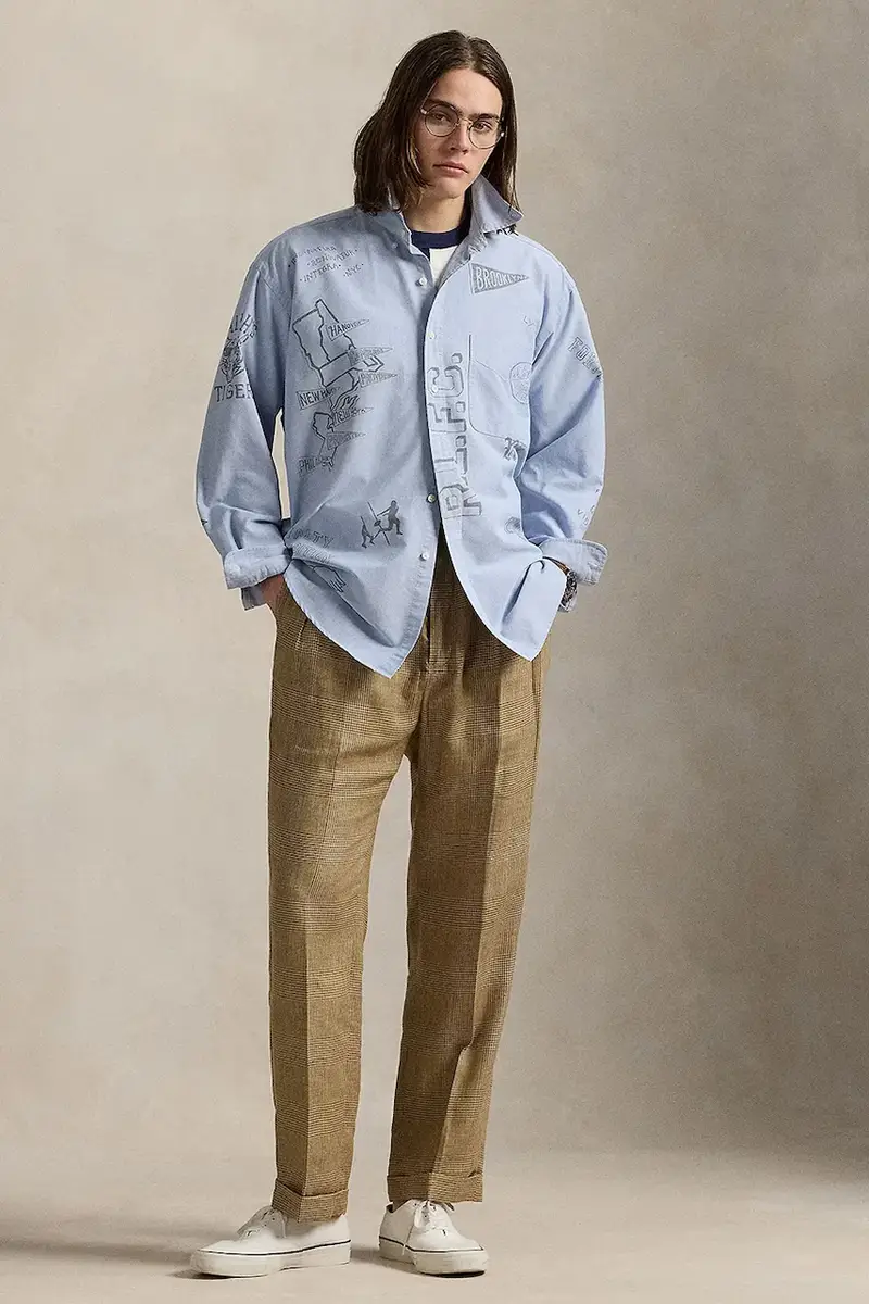 camicia uomo colore blu 710972188 miniatura 3