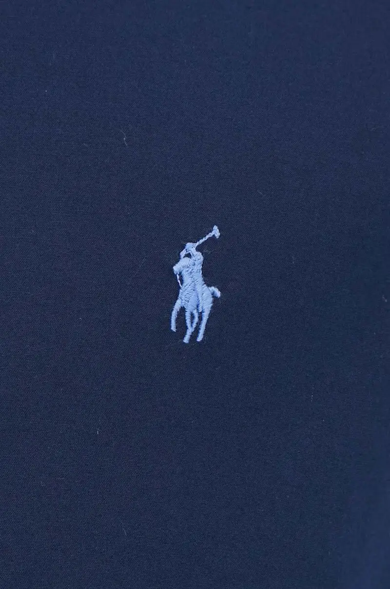 camicia uomo colore blu navy miniatura 2