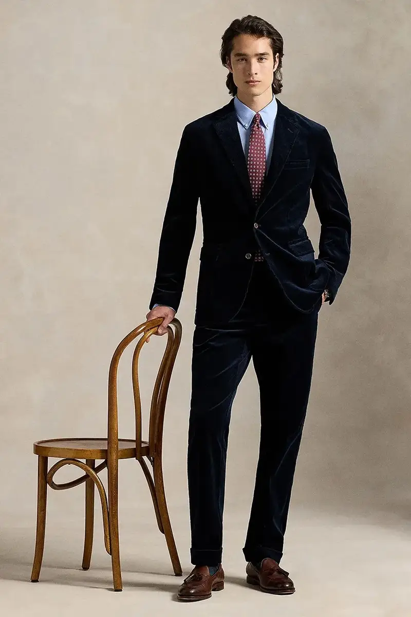 camicia uomo colore rosa 710929349 Blu miniatura 4