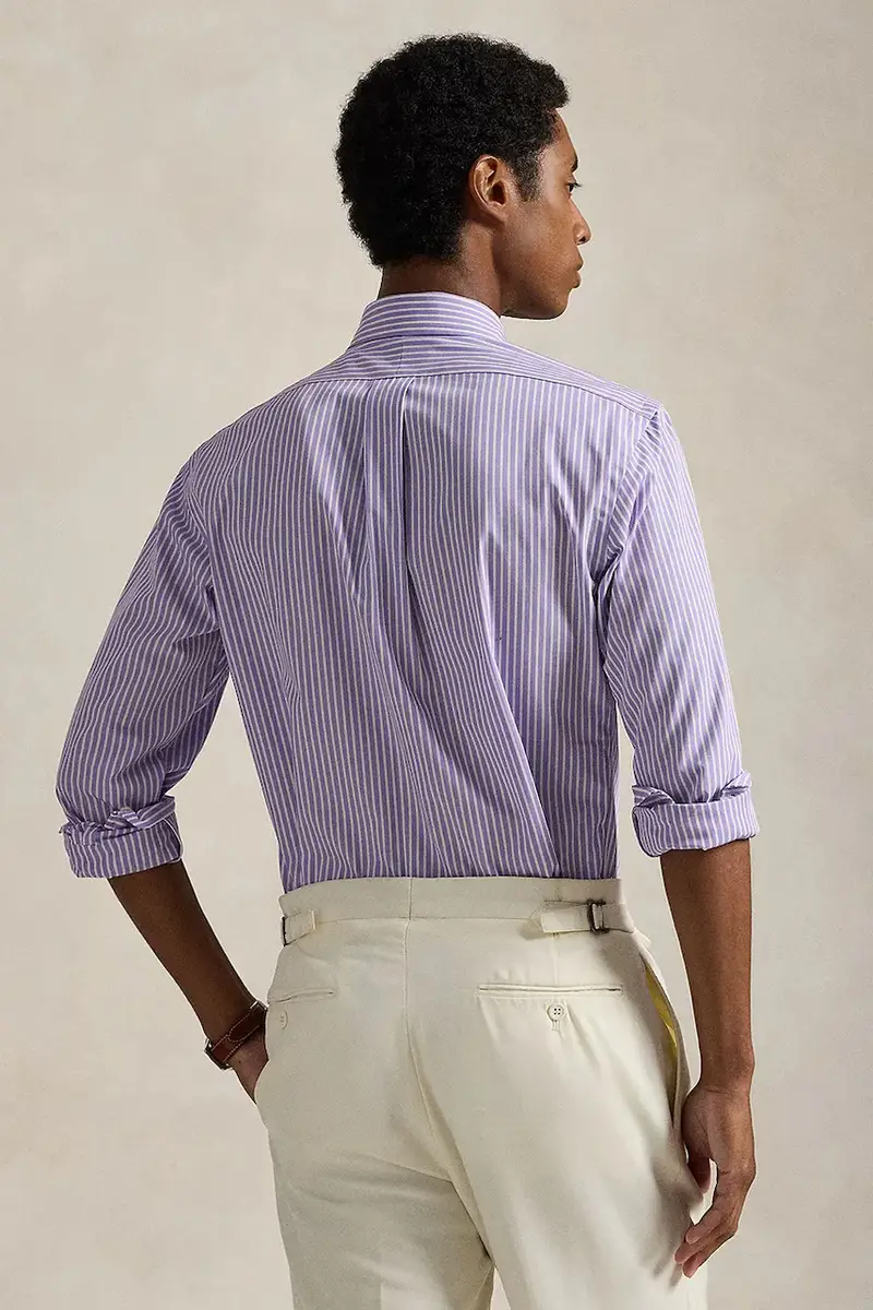 camicia uomo colore violetto 710929346 miniatura 2