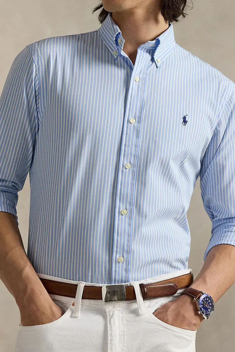 camicia uomo colore violetto 710929346 Blu miniatura 4