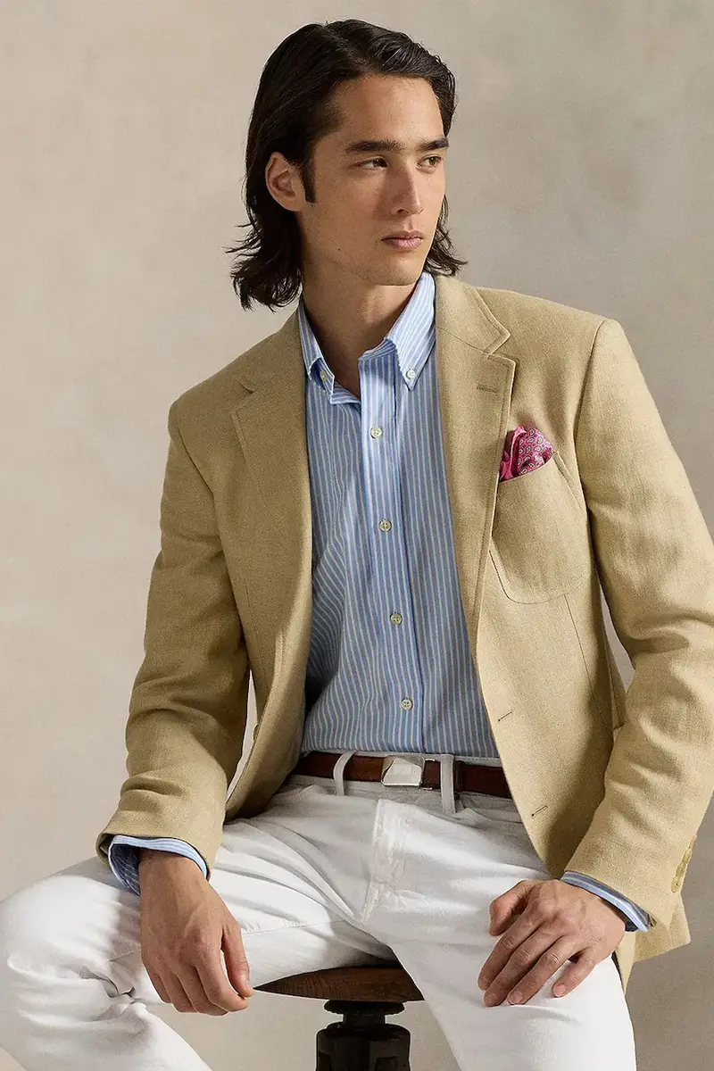 camicia uomo colore violetto 710929346 Blu miniatura 5