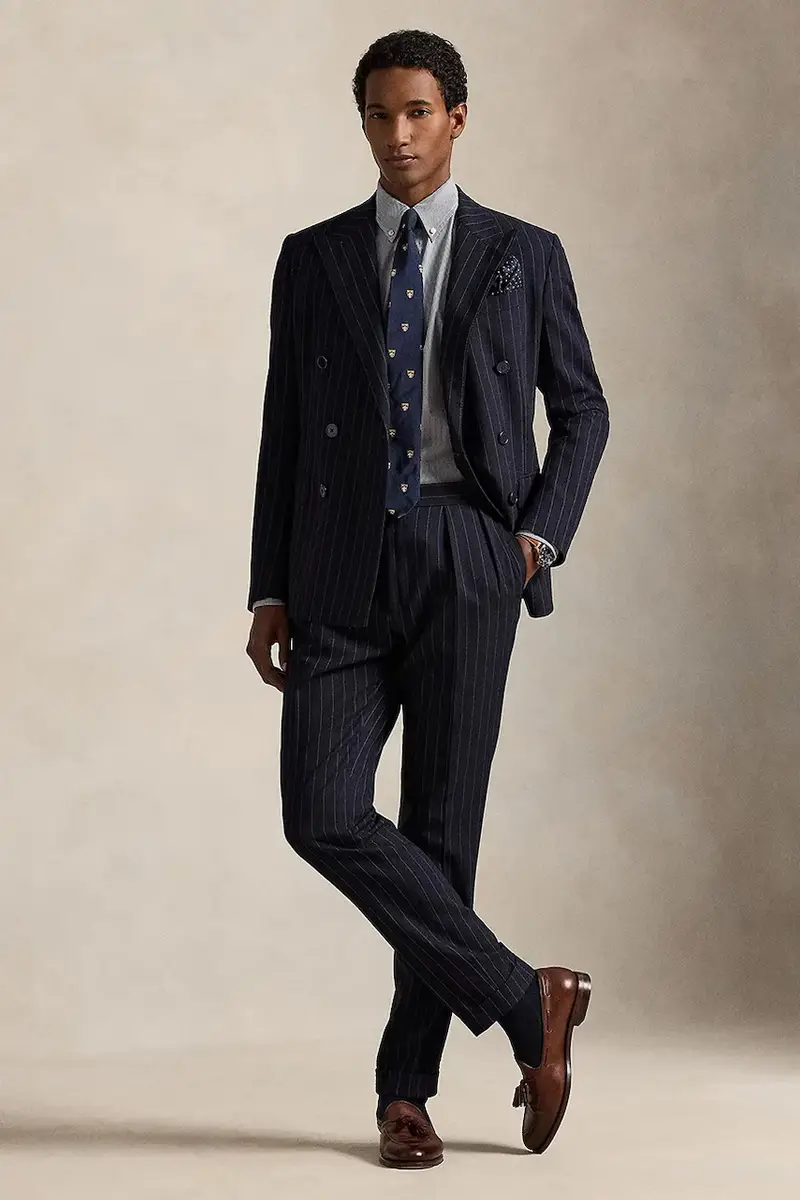 camicia uomo colore violetto 710929346 Blu navy miniatura 3