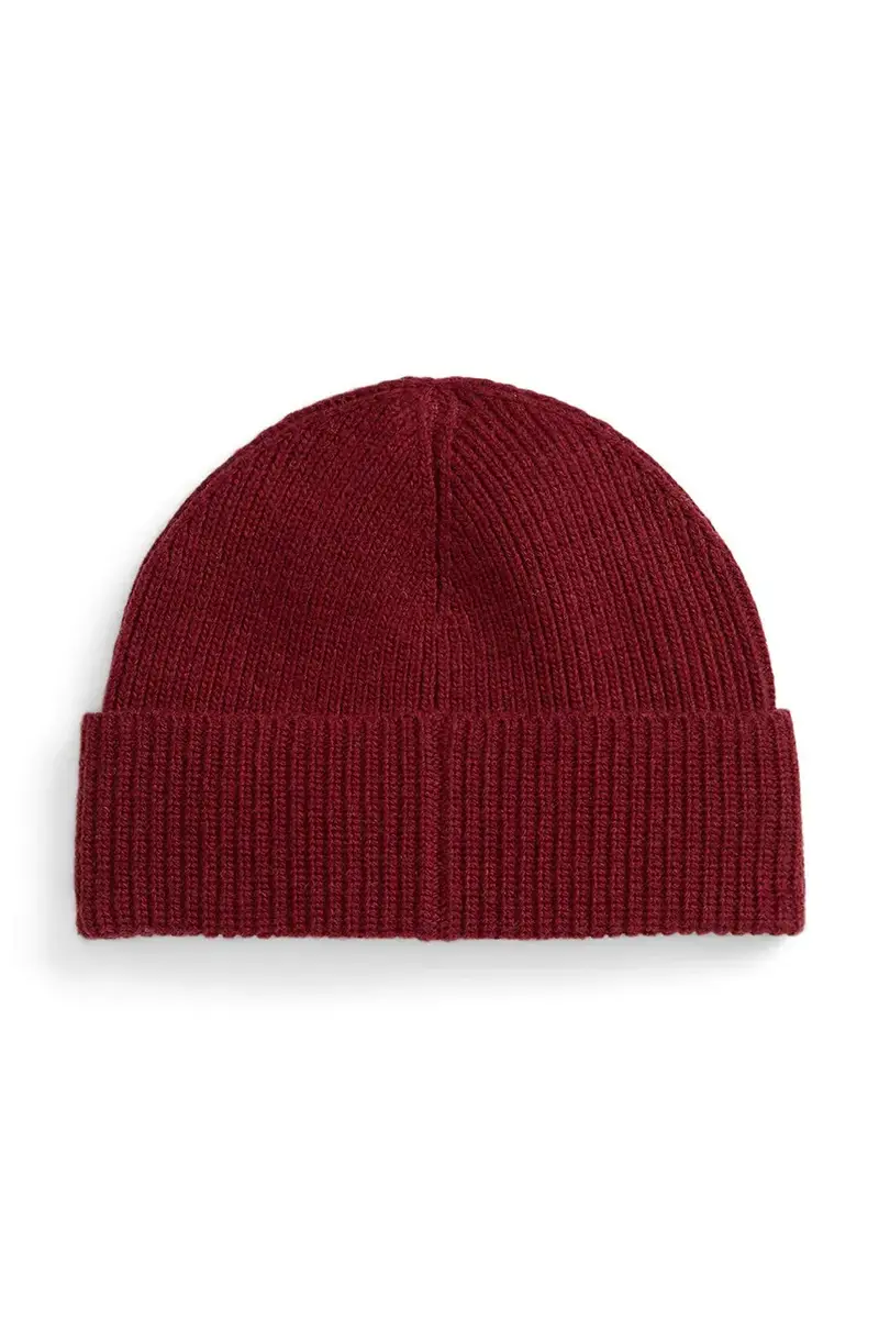 cappello con lana colore granata 449P02041 miniatura 2