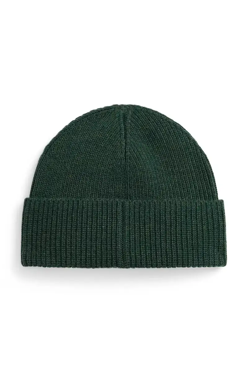 cappello con lana colore verde 449P02041 miniatura 2