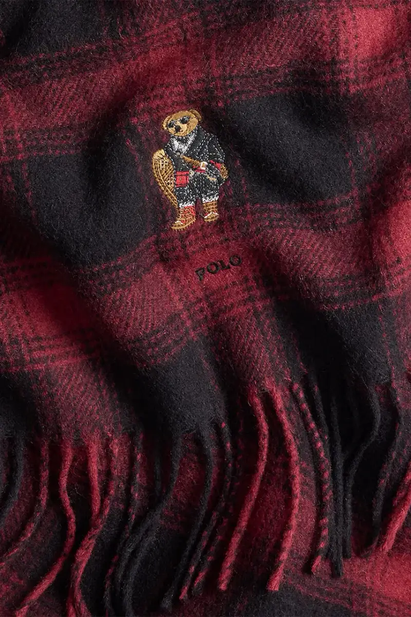 cappello e sciarpa di lana 449P02049 Multicolore miniatura 3