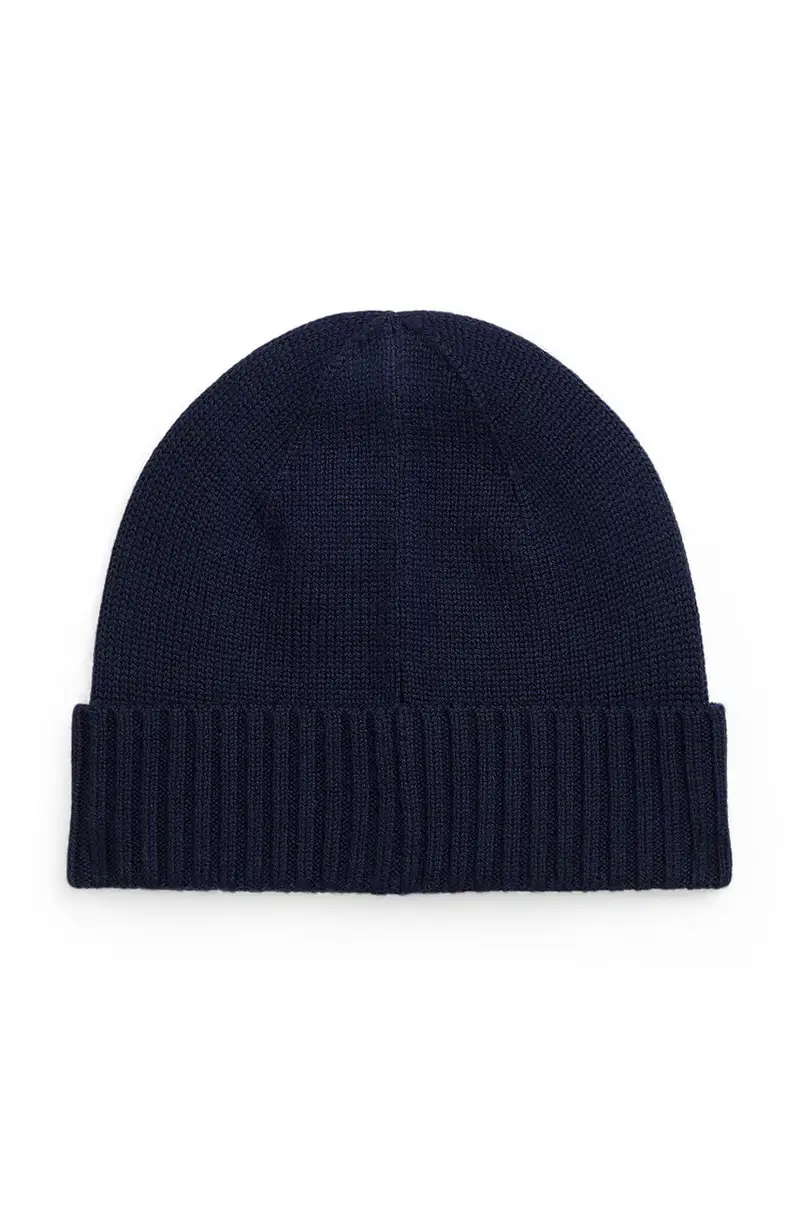 cappello in cotone bambini Blu navy miniatura 2