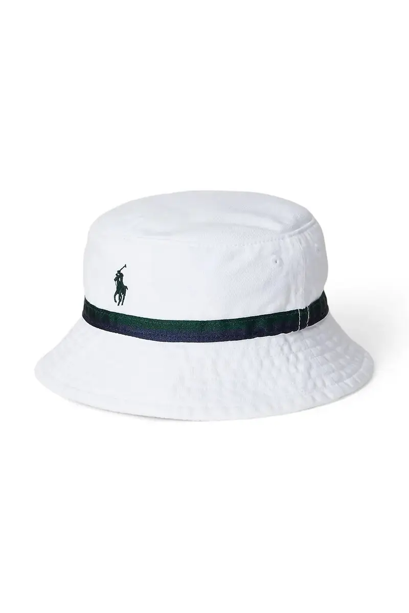 cappello in cotone bambino/a Wimbledon Collection colore bianco 323970406001 miniatura 2