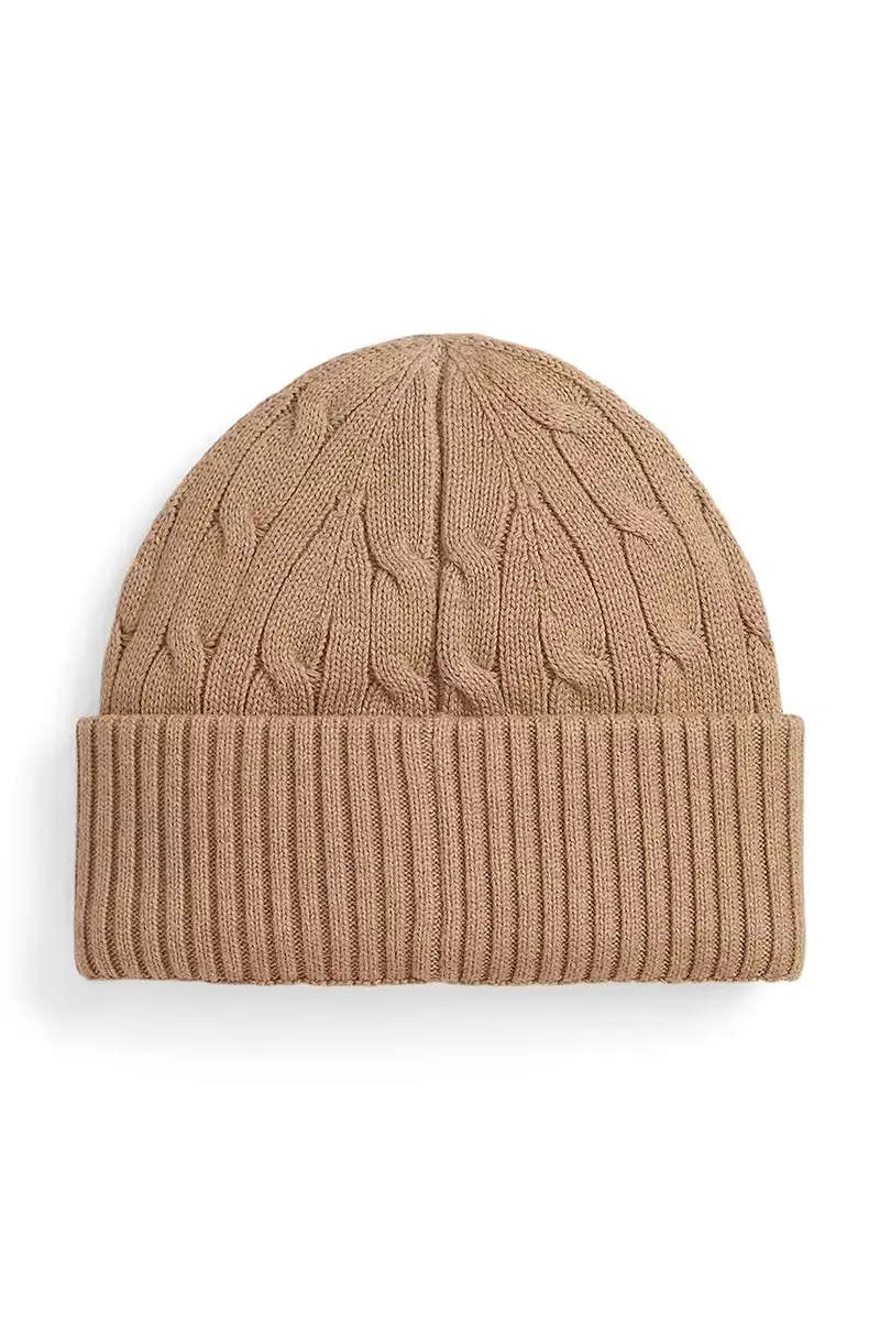 cappello in cotone bambino Marrone miniatura 2