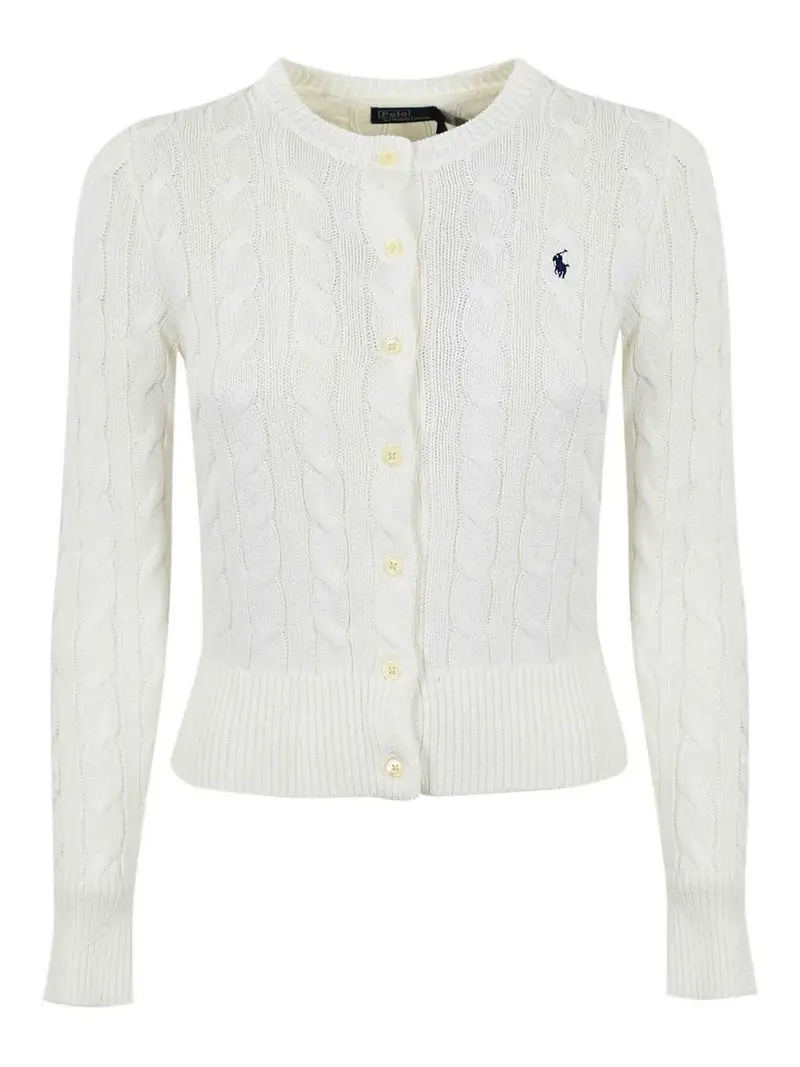 Polo Ralph Lauren Cardigan Bianco 4141208