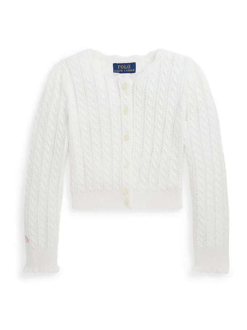 Polo Ralph Lauren Cardigan Bianco 3261554