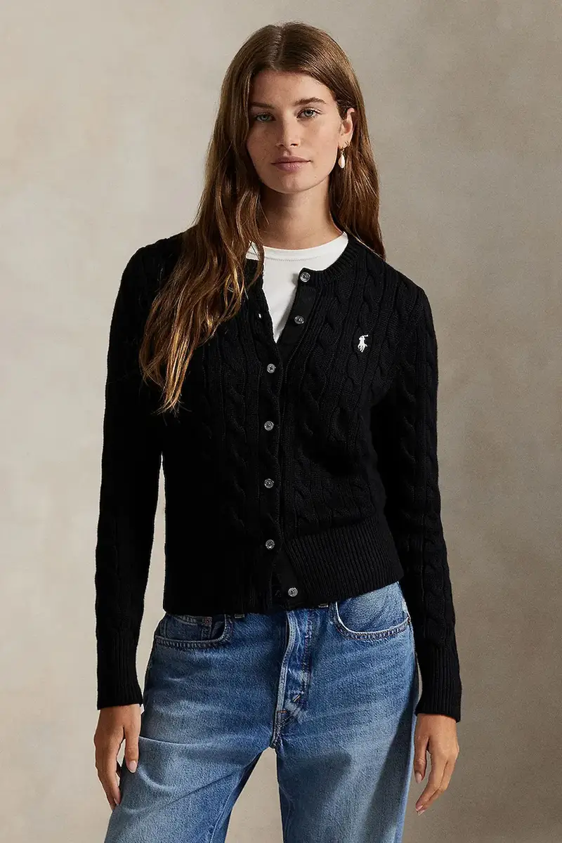 Polo Ralph Lauren Cardigan Nero 3966576