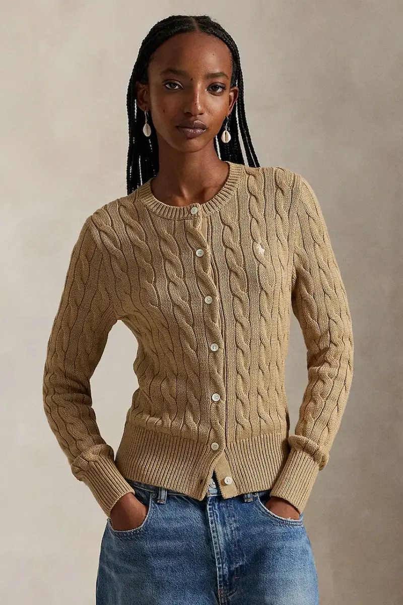 Polo Ralph Lauren Cardigan Donna Rosa 3906066